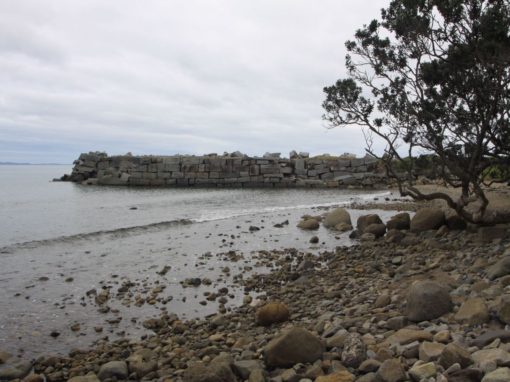 Fantail Bay and Paritu Granite Wharf
