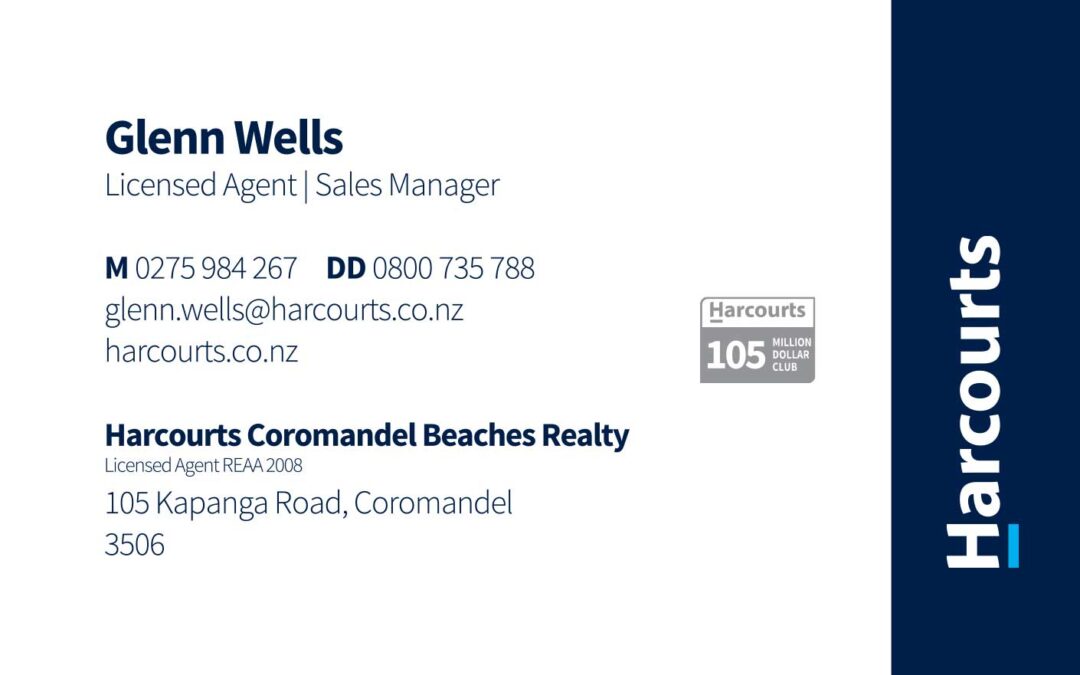 Glen Wells Harcourts Coromandel