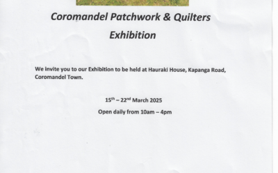 Coromandel Patchwork & Quilters Exhibition