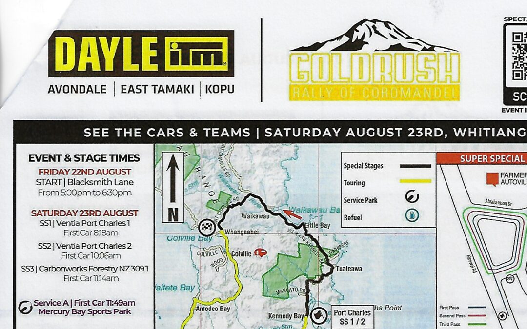 Gold Rush Rally of Coromandel