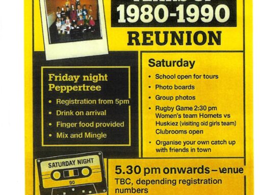 Coromandel Area School Reunion