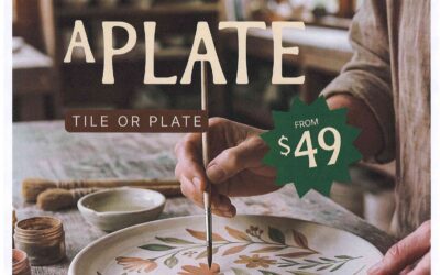 Paint A Plate at Driving Creek